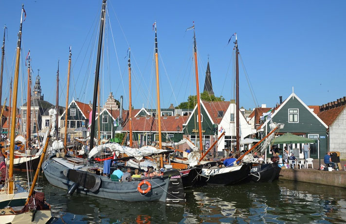 Hafen von Volendam, Ijsselmeer