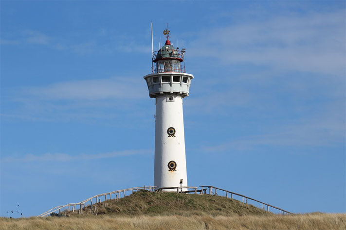 Leuchtturm in Egmond aan Zee
