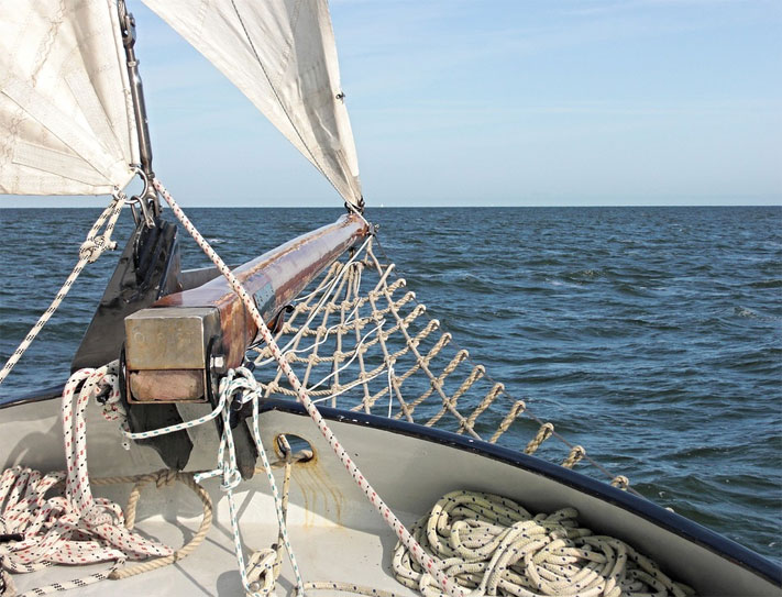Segelschiff am Ijsselmeer
