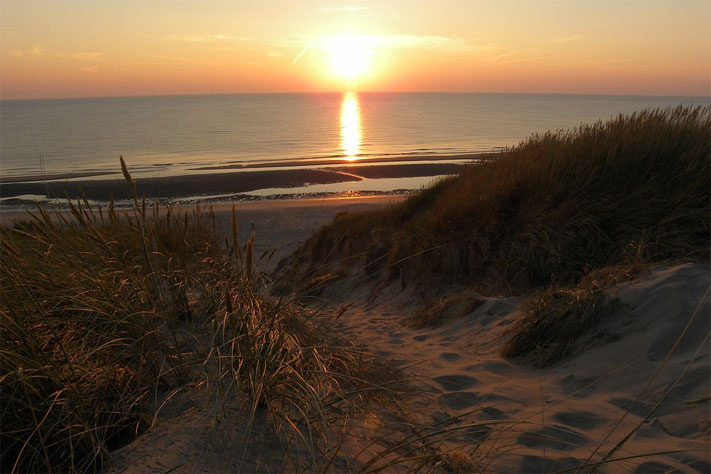 Strand in Egmond aan Zee