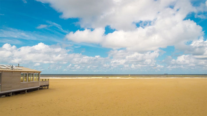 Strand in Scheveningen, Nordholland